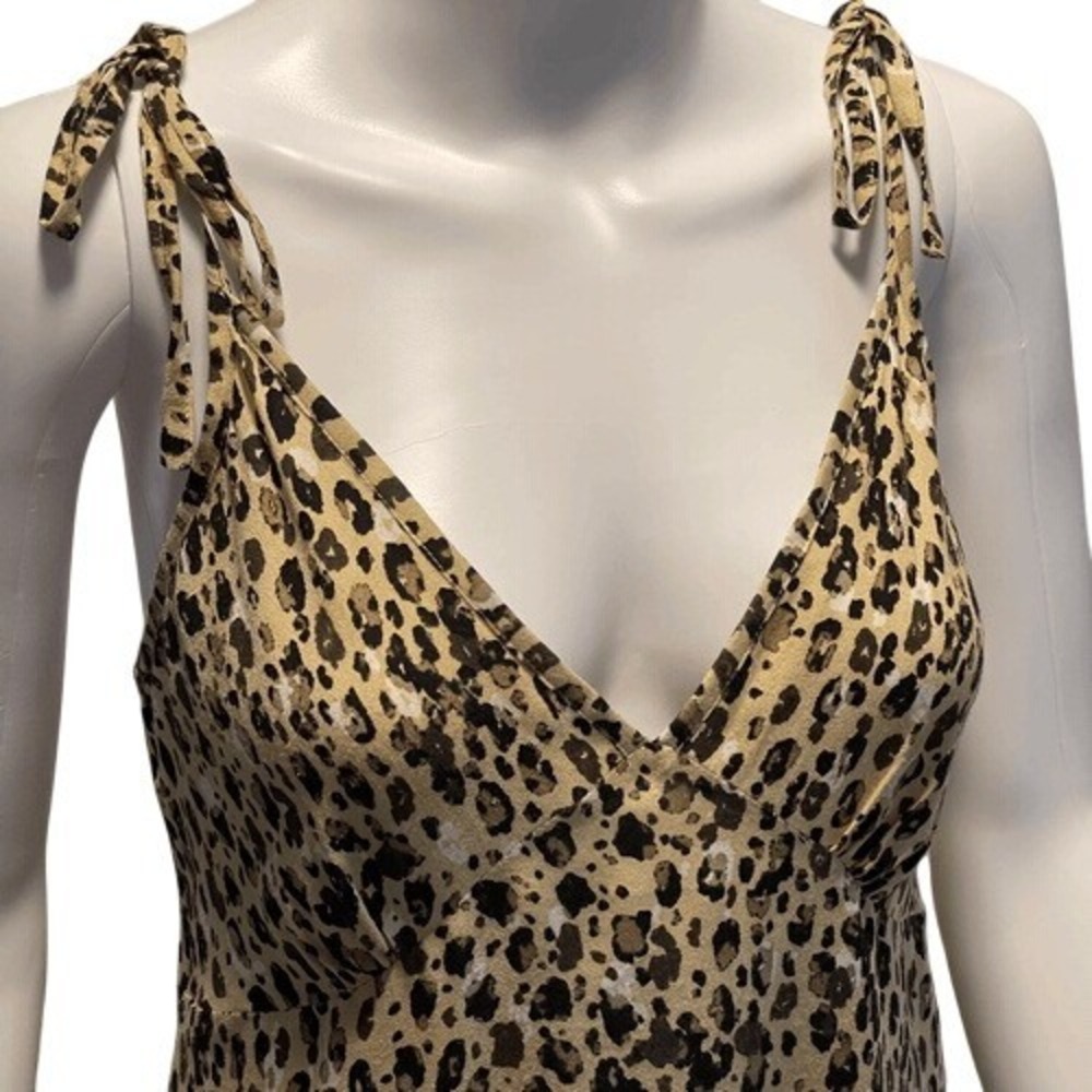 Deborah James x Kivari‎ Leopard Print Midi Slip Dress S - Picture 2 of 9